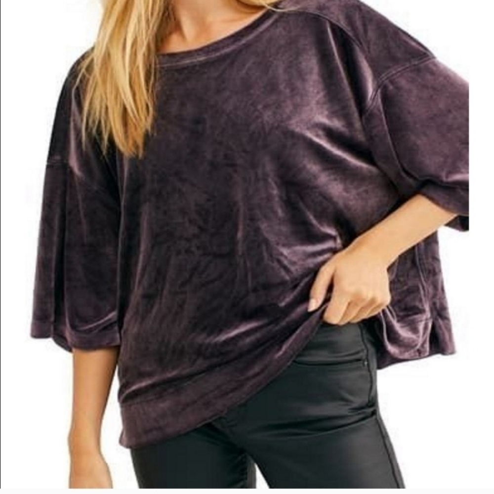 We the Free People Valerie scoop back velvet tea - Picture 5 of 13